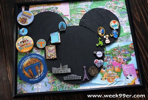 Create Your Own Disney Pin Board Diy Tutorial