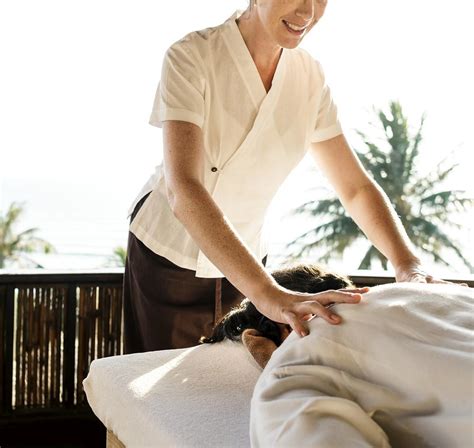 Female Massage Therapist Giving A Massage Premium Photo Rawpixel