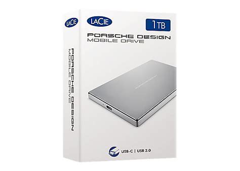 Test du disque dur externe LaCie Porsche Design Mobile Drive TB USB Gen découvrez
