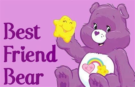 Pin Van Care Bears World Op Care Bear Best Friend Bear