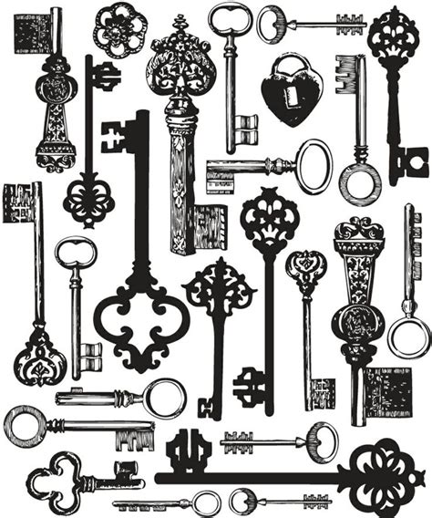Skeleton Keys Drawing At Getdrawings Free Download