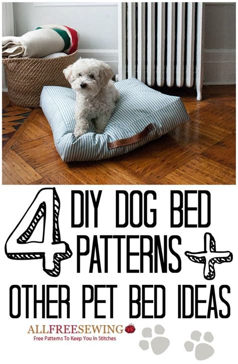 4 Diy Dog Bed Patterns 6 Other Diy Pet Bed Ideas