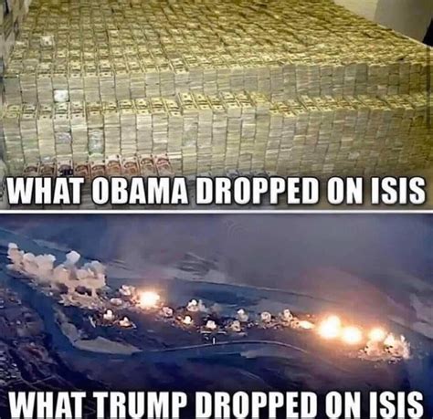 What Obama Dropped On Isis