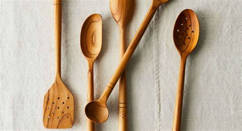 utensils bamboo organic cooking