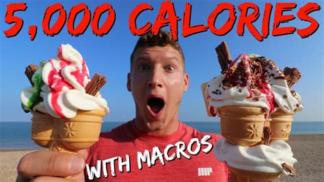 5 000 Calories Full Day Of Eating All Macros Tracked