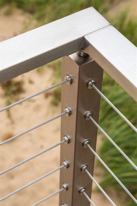 Project 172 Stainless Steel Cable Railing Posts Stairsupplies