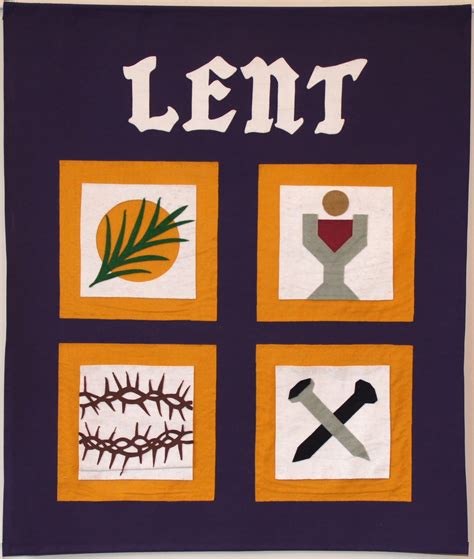 Lent Symbols Easter Church Banners Lent Easter Bulletin Boards