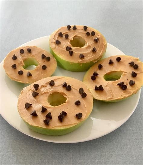 Peanut Butter Apple ‘donuts Make The Perfect Sweet Snack At 200