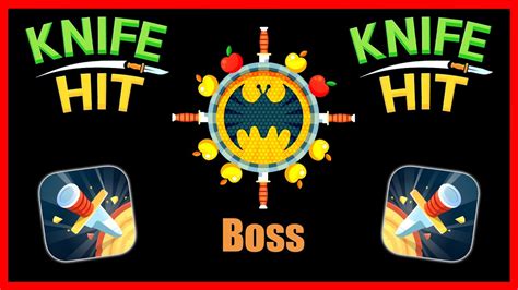Knife Hit Gameplay Bat Badge Boss Dark Mode Self Made Youtube