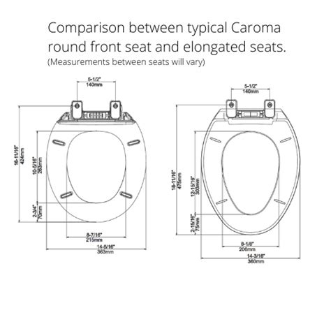 Elongated Toilet Seat Sizes Velcromag