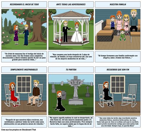 NUESTRA HISTORIA DE AMOR Storyboard By D