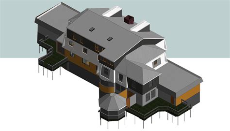 Detailed Architectural Revit Modelresidential Projectmodeling Project