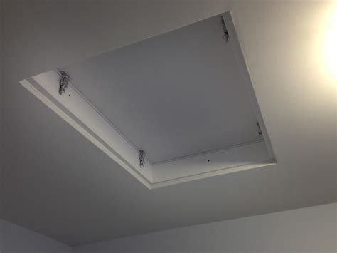 Ceiling trap door is used in false ceilings to access critical equipment for service, maintenance, and repairs. Attic Access Doors - Everything You Need To Know