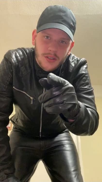 Uk Chavscally Lad Into Tight Leather Glovesmeets On Tumblr