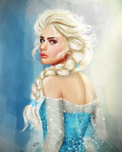 Elsa Frozen Fan Art 38671016 Fanpop