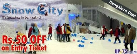 Snow City Latest Coupon Offers City Amazing Adventures Snow