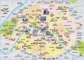 Google Maps Paris France - ToursMaps.com