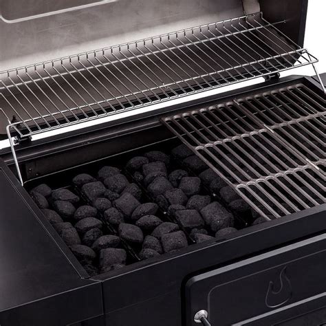 Char Broil 298 In W Black Charcoal Grill Char Broil