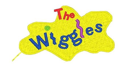 The Wiggles Logo Embroidery Design 4x4