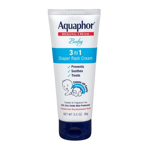 Aquaphor Baby Diaper Rash Cream 35 Oz 2 Pack