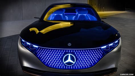 2019 Mercedes Benz Vision Eqs Concept Grille Caricos