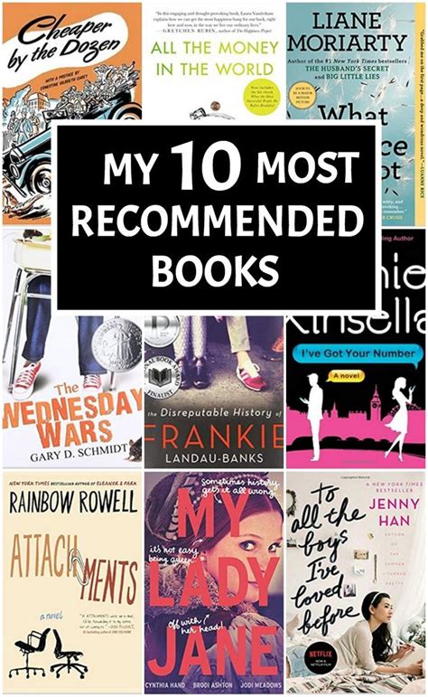 10 Great Books My Most Recommended Titles Everyday Reading Books