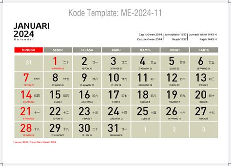 Set Template Kalender 2024 Dan Tahun 2025 Set 12 Bulan Kalender Meja