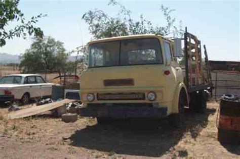 Gmc Tilt Cab Cab Over Engine Flat Bed 1966 Gmc Coe One Owner Cars