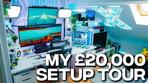 My £20000 Gaming Setup And Room Tour 2023 Youtube