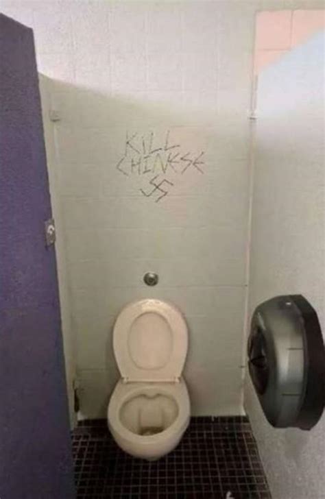 University Of Sydney Racist ‘kill Chinese Graffiti Appears In Toilets