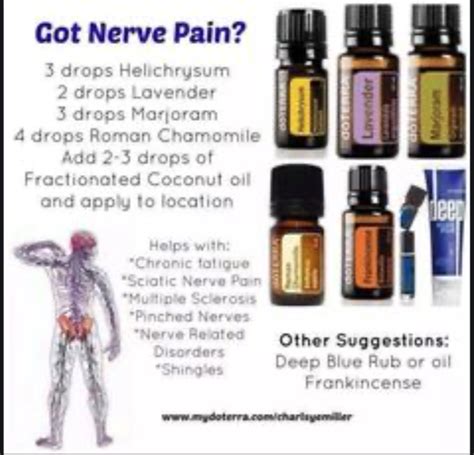 Nerve Pain Essential Oils For Massage Essential Oil Remedy
