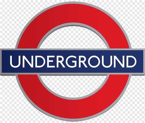 Underground Signage Illustration London Underground Train Transport
