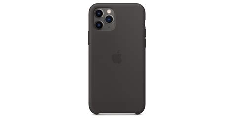 Iphone 11 Pro Silicone Case Black Education Apple Ca