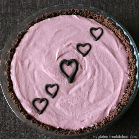 I like to add a tablespoon of dutch cocoa powder. Chocolate Raspberry Mousse Pie {Gluten-free, Dairy-free}