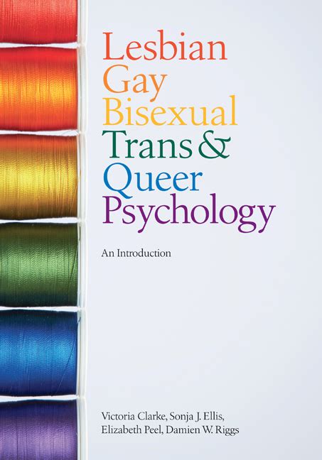 Lesbian Gay Bisexual Trans And Queer Psychology