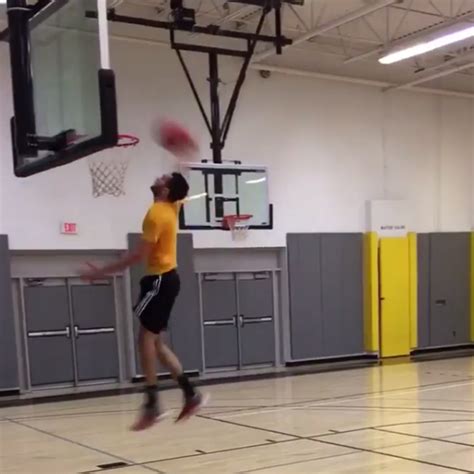 Guy Tries To Dunk Ball Lands In Opposite Basket Video BlackSportsOnline