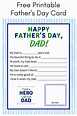 Free Printable Fathers Day Cards To Make Dad Feel Special - Real Mom Recs