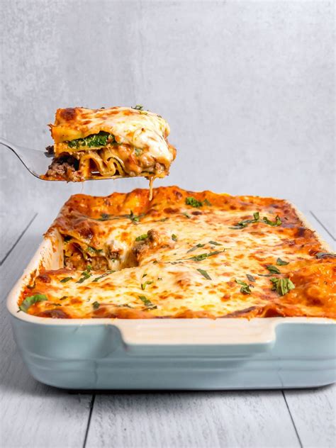 Spinach And Beef Lasagna By Girlwiththeironcast Quick And Easy Recipe