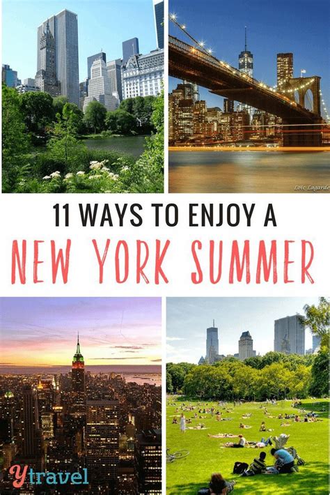 11 Ways To Enjoy A New York Summer New York Vacation New York Summer