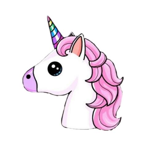 Unicorn Unicorns Pink Cute Stickers Emoji Emoticon