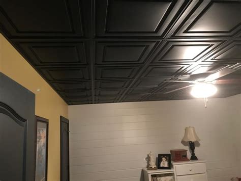 Learn more about smooth acoustical ceiling panels from certainteed. Stratford Ceiling Tiles in 2020 | Black ceiling tiles ...