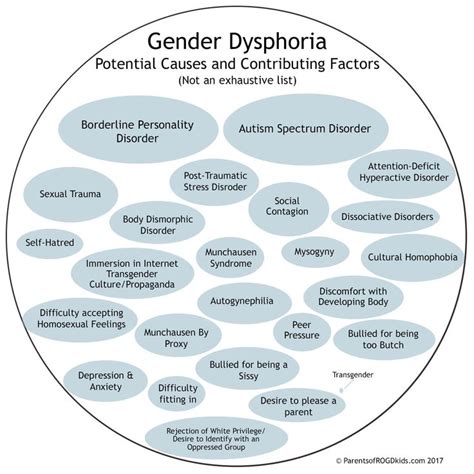 Other Known Causes For Gender Dysphoria — Rapid Onset Gender Dysphoria Rogd In 2021 Gender