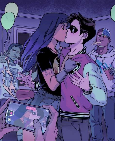 Teen Titans Love Original Teen Titans Teen Titans Fanart Comic Books Art Comic Art Gabriel