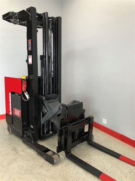 Used Forklifts Raymond R35tt Reach Forklift Ces Los Angeles