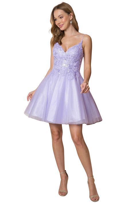 sparkle tulle short homecoming dress lace and tulle dress