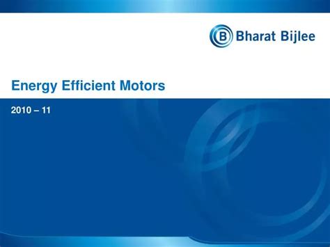Ppt Energy Efficient Motors Powerpoint Presentation Free Download