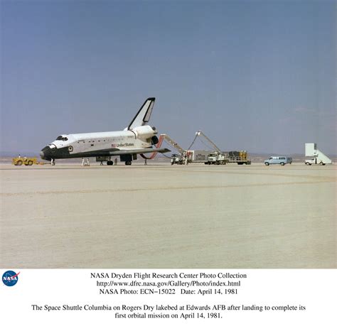 Nasa Dryden Space Shuttle Sts 1 Photo Collection