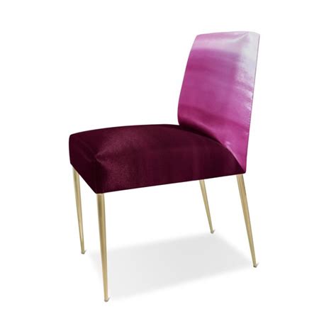 Alloy Chair In Ombre Fuchsia Recovered Interior Collection Chair