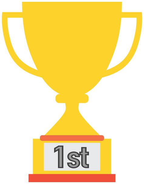 1st Place Trophy Openclipart
