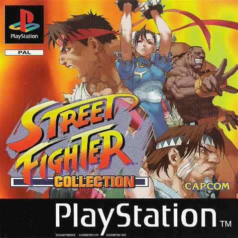 Street Fighter Collection PlayStation Box Cover Art MobyGames